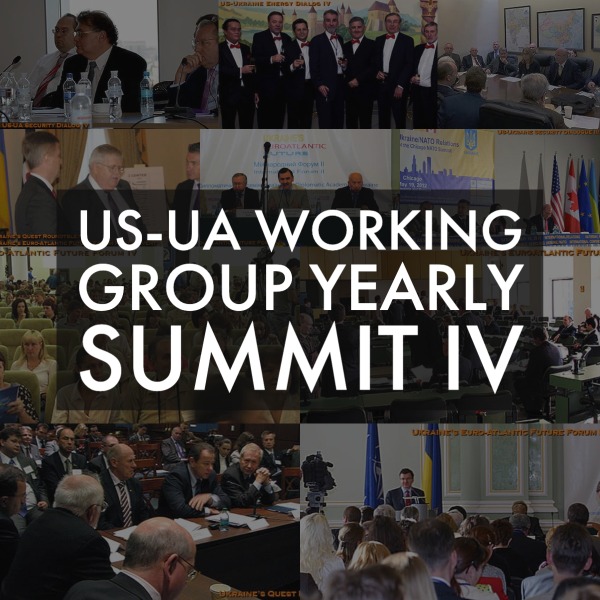 US-UA Working Group Yearly Summit - IV